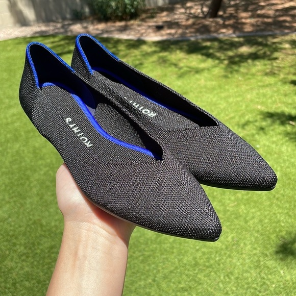 NWT ROTHY’S Ruth’s The Point Flats! - Picture 3 of 11